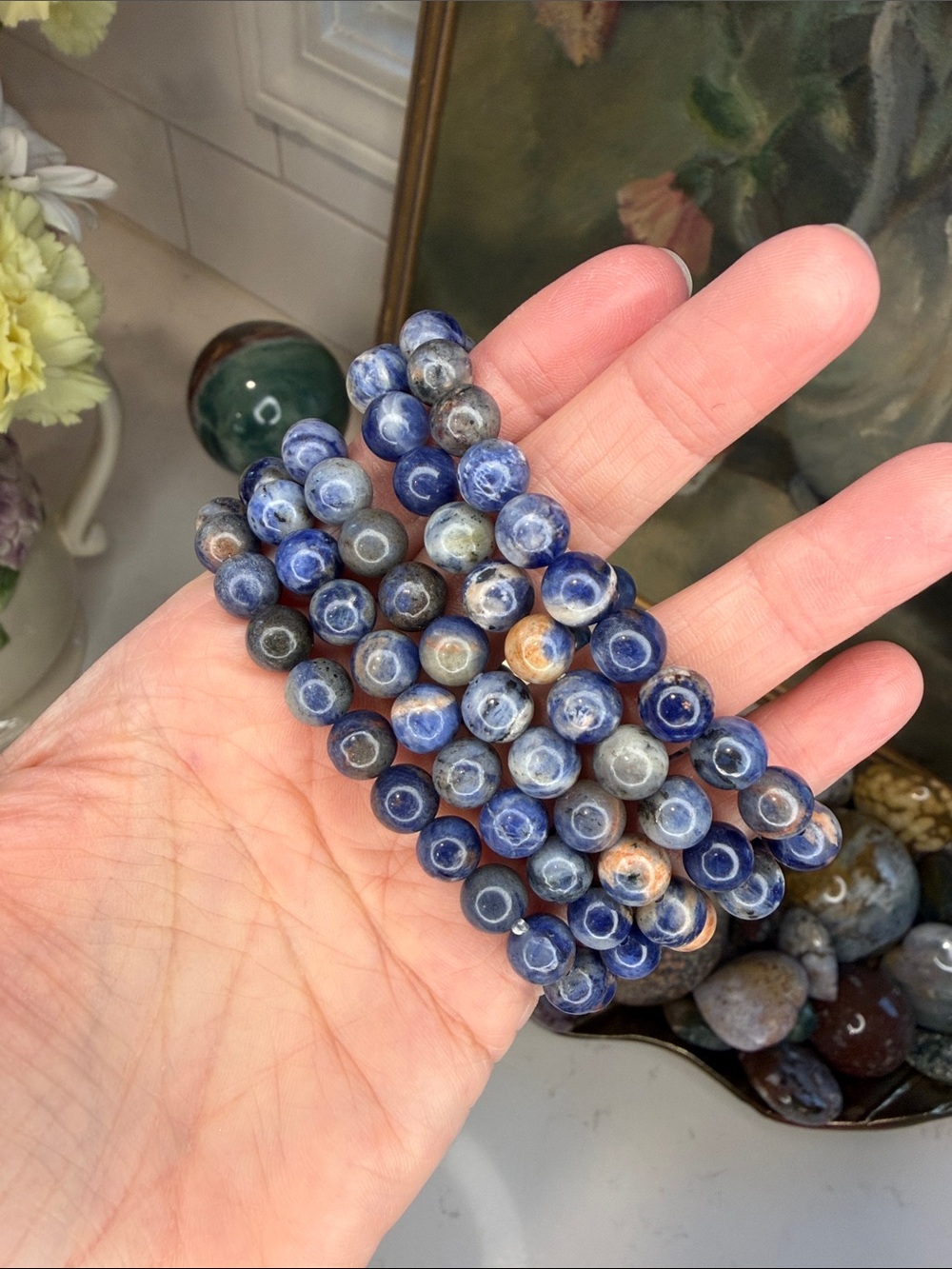 Sunset Sodalite Bracelet (listing is for 1): B1288